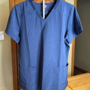 Blue Scrub Top